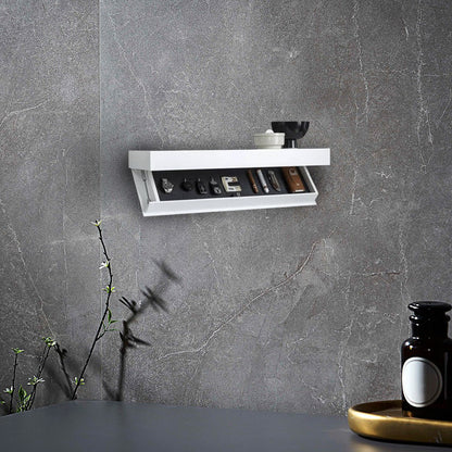 🌞¡Dale un toque primaveral a tu hogar con un 50 % de descuento!💎Estante flotante de lujo con compartimento secreto - Madera maciza - Espacio de almacenamiento oculto para objetos de valor - Diseño moderno