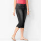 ✨¡50 % DE DESCUENTO!🌺Vaqueros capri de denim elástico para mujer