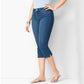 ✨¡50 % DE DESCUENTO!🌺Vaqueros capri de denim elástico para mujer