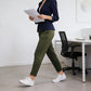Pantalones ajustados con bolsillos para mujer de tallas grandes