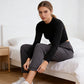 Pantalones ajustados con bolsillos para mujer de tallas grandes