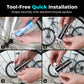 Luces LED resistentes al agua para ruedas de bicicleta