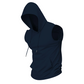 🔥 Camiseta sin mangas con capucha💧 Transpirante · De secado rápido y resistente a la fricción🧢 Capucha que protege del sol y del viento · 🏋️ Ideal para entrenamiento de fuerza, correr y el tiempo libre