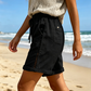 🌺Pantalones cortos informales para mujer con cordón y adornos de encaje