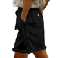 🌺Pantalones cortos informales para mujer con cordón y adornos de encaje