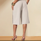 😍Oferta especial 2026: 50 % de descuento💖Pantalones culotte de mujer elegantes con lazo delantero y corte ancho