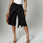 😍Oferta especial 2026: 50 % de descuento💖Pantalones culotte de mujer elegantes con lazo delantero y corte ancho