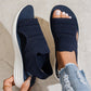 👟 Sandalias de plataforma transpirables de punto para mujer: cómodas y a la moda