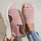 👟 Sandalias de plataforma transpirables de punto para mujer: cómodas y a la moda