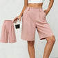 👗🔥¡50% DE DESCUENTO POR TIEMPO LIMITADO! Shorts plisados de talle alto para mujer: elegantes, cómodos y favorecedores ✨