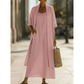 Conjunto de dos piezas de mujer: vestido informal y cárdigan