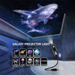 Luz nocturna con proyector de galaxias y lunas que funciona con USB