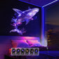 Luz nocturna con proyector de galaxias y lunas que funciona con USB