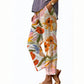 Pantalones cortos de estilo informal con estampado floral para mujer