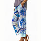 Pantalones cortos de estilo informal con estampado floral para mujer