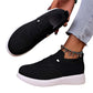 Zapatos sin cordones de malla transpirable para mujer, ideales para caminar