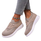 Zapatos sin cordones de malla transpirable para mujer, ideales para caminar