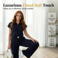Conjunto de 2 piezas para top casual y pantalones
