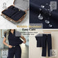 Conjunto de 2 piezas para top casual y pantalones