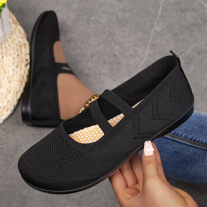 Zapatos sin cordones transpirables Fly Knit para mujer
