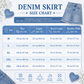 Vestido largo de denim desgastado de corte holgado para mujer