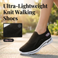 Zapatos de punto transpirables para mujer, ideales para caminar