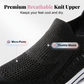 Zapatos de punto transpirables para mujer, ideales para caminar