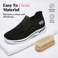 Zapatos de punto transpirables para mujer, ideales para caminar