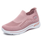 Zapatos de punto transpirables para mujer, ideales para caminar
