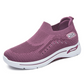 Zapatos de punto transpirables para mujer, ideales para caminar