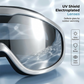 Gafas de natación de montura grande antivaho