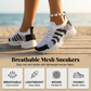 Zapatillas deportivas de punto informales y transpirables para mujer
