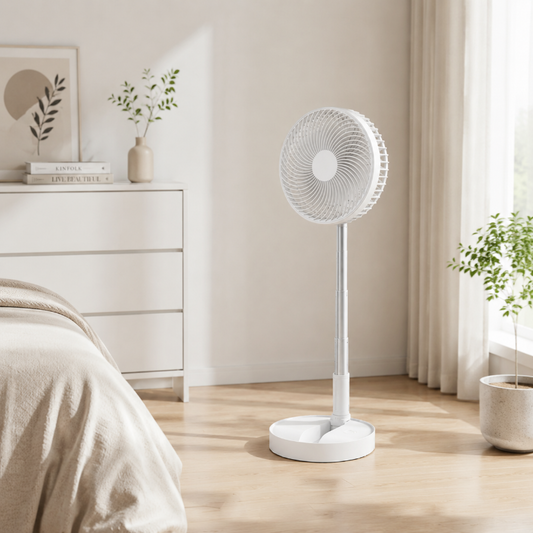 🌬️❄️Ventilador de suelo telescópico multifuncional y portátil: mantente fresco en cualquier lugar✨