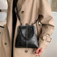 Bolso Bandolera para Mujer con Cierre de Broche y Asa Superior