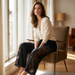 🌸Pantalones de encaje fluidos para mujer con cordón: holgados, cómodos y elegantes sin esfuerzo✨