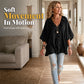 Tendencia del momento⭐💫 Top holgado con cuello en V y volantes: un color liso muy versátil que combina con todo