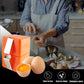 🍳 Rompedor de Huevos Rápido – Abre Cientos de Huevos Más Rápido y Limpio 🔥