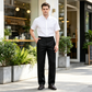 Pantalones casuales ajustados para hombre con cintura elástica