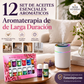 🔥¡Oferta limitada con 50% de descuento! 🎁🌺¡El aroma fresco te levanta el ánimo! 🌷Juego de 12 aceites esenciales solubles en agua