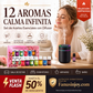 🔥¡Oferta limitada con 50% de descuento! 🎁🌺¡El aroma fresco te levanta el ánimo! 🌷Juego de 12 aceites esenciales solubles en agua