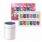 🔥¡Oferta limitada con 50% de descuento! 🎁🌺¡El aroma fresco te levanta el ánimo! 🌷Juego de 12 aceites esenciales solubles en agua