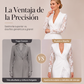 Vestido ajustado elegante para mujer con escote en V y mangas de encaje