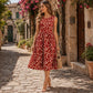Vestido maxi elegante sin mangas para mujer