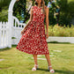 Vestido maxi elegante sin mangas para mujer