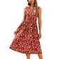 Vestido maxi elegante sin mangas para mujer
