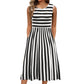 Vestido maxi elegante sin mangas para mujer
