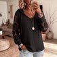 Jersey de punto con encaje elegante