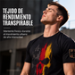 Camiseta de hombre con diseño de calavera y bandera alemana