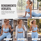 Sujetador deportivo push up de malla hueca para mujer