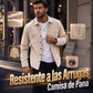 Chaquetas de camisa de pana casual para hombre
